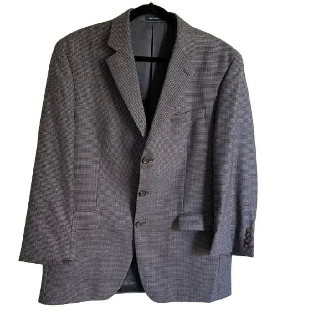 Ralph Lauren 3 Button Sport Coat Jacket Blazer Size 44 L